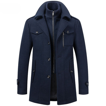 Michelle Moore | Classic Straight-Cut Winter Coat
