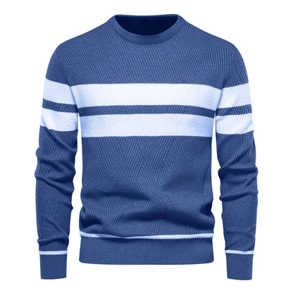 Michelle Moore | Men's Striped Sweater