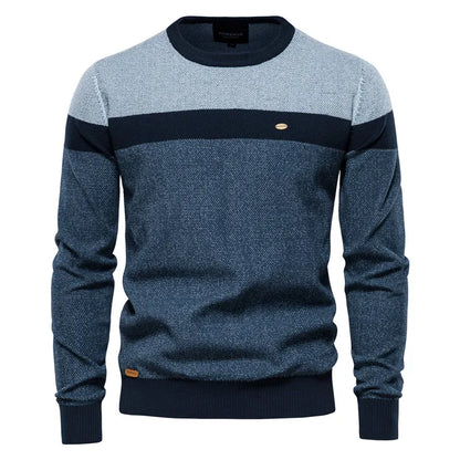 Michelle Moore | Refined Men's Cotton Sweater