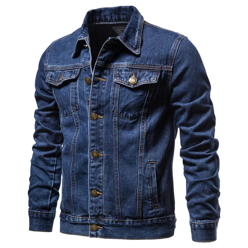 Michelle Moore | Denim Biker Jacket