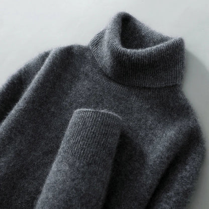 Olivia | Merino Wool Turtleneck Sweater