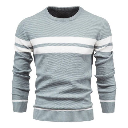 Michelle Moore | Men's Striped Sweater