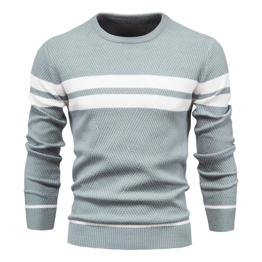 Michelle Moore | Men's Striped Sweater