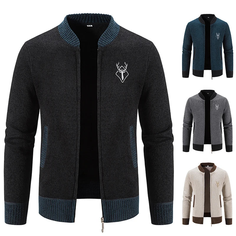 Michelle Moore | Men's Knit Cardigan