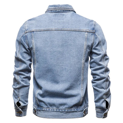 Michelle Moore | Denim Biker Jacket
