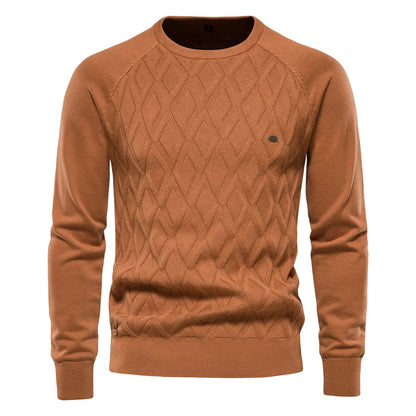 Michelle Moore | Men's Check-Pattern Sweater