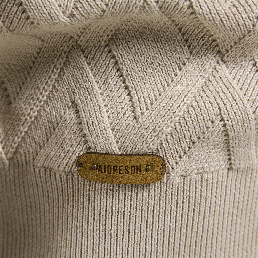 Michelle Moore | Men's Check-Pattern Sweater