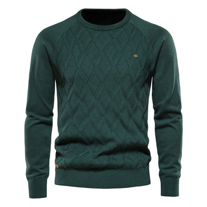 Michelle Moore | Men's Check-Pattern Sweater