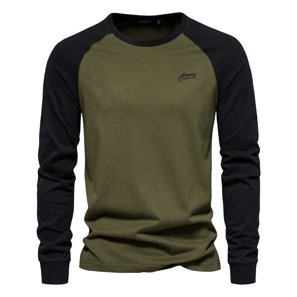 Michelle Moore | Long-Sleeve Raglan Top