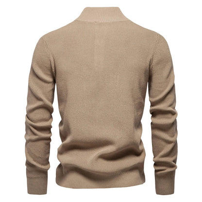 Michelle Moore | Men's Button-Detail Sweater