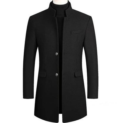 Michelle Moore | Men's Cashmere-Wool Trench Coat