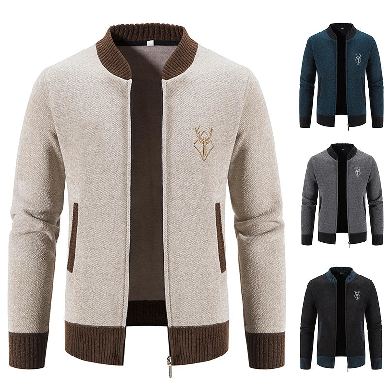 Michelle Moore | Men's Knit Cardigan