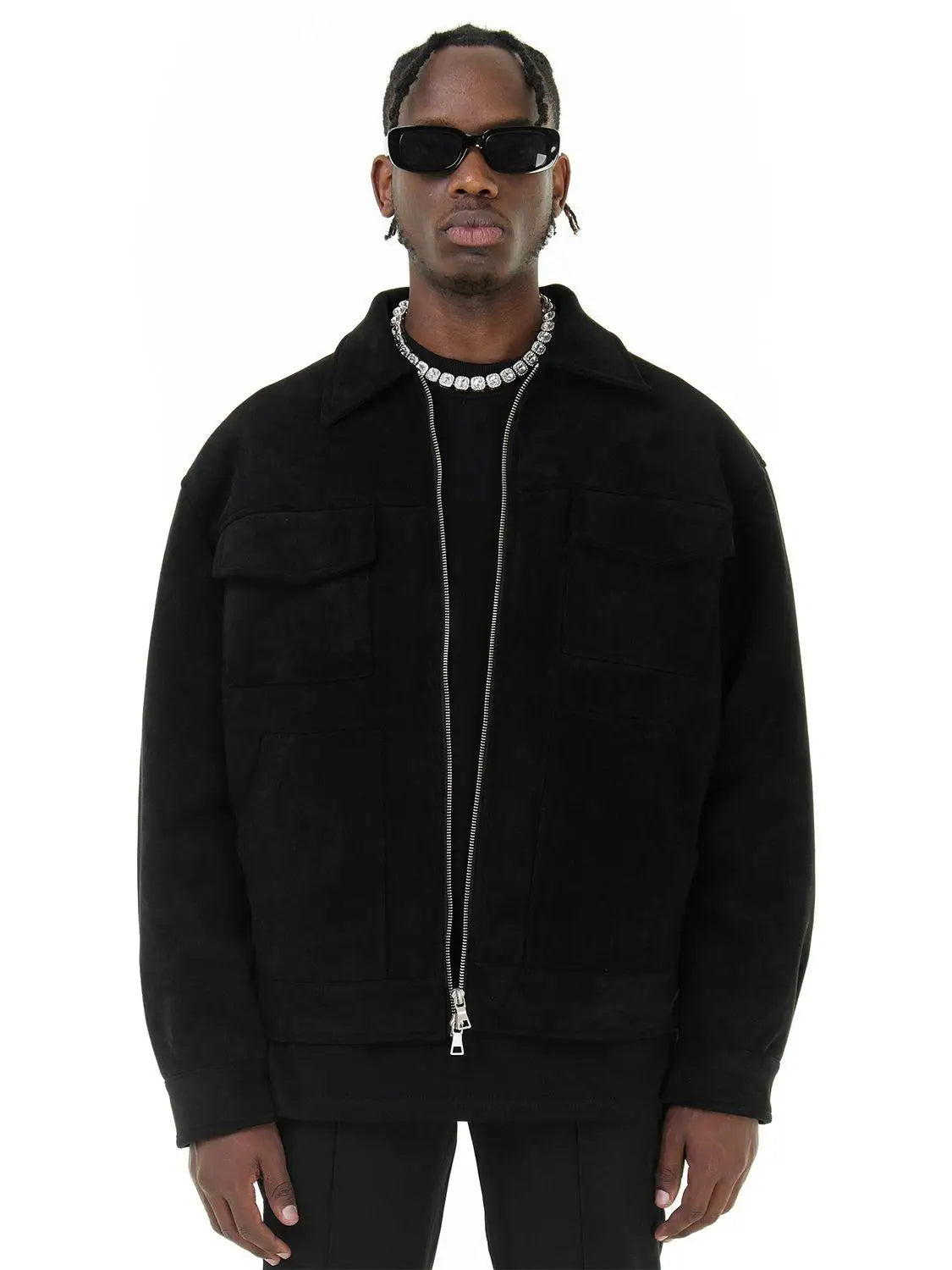 Michelle Moore | Oversized Suede Jacket