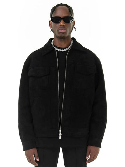 Michelle Moore | Oversized Suede Jacket