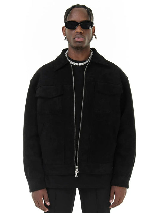 Michelle Moore | Oversized Suede Jacket