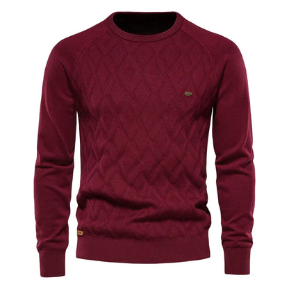 Michelle Moore | Men's Check-Pattern Sweater