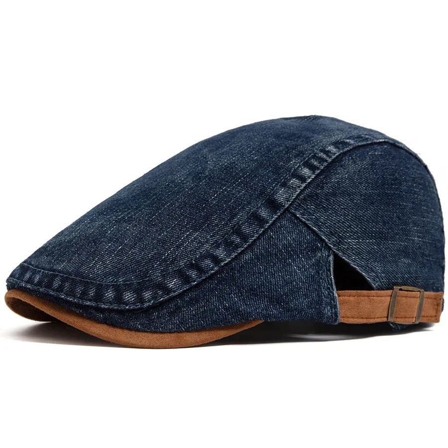 Michelle Moore | Premium Denim Flat Cap