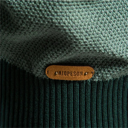 Michelle Moore | Refined Men's Cotton Sweater