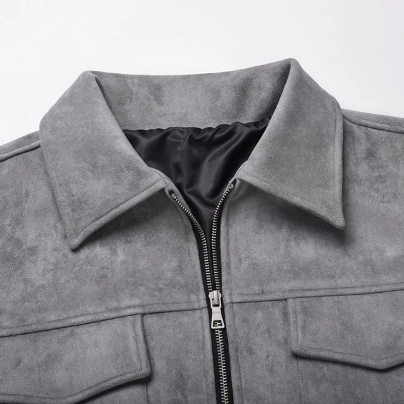 Michelle Moore | Oversized Suede Jacket