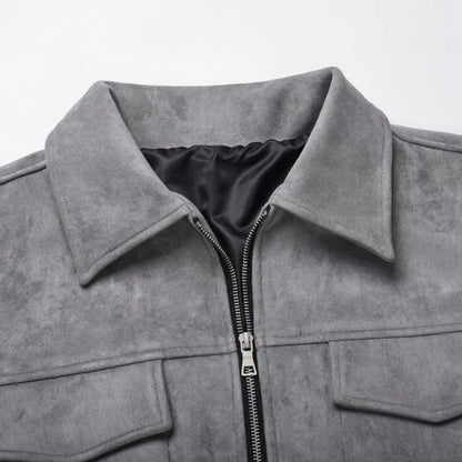 Michelle Moore | Oversized Suede Jacket
