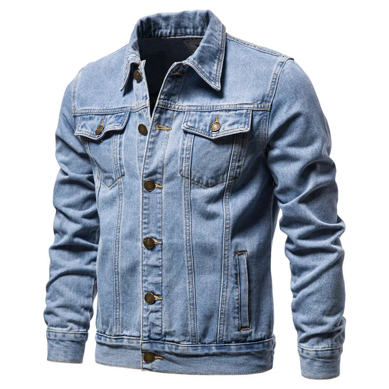 Michelle Moore | Denim Biker Jacket