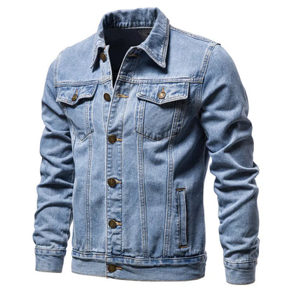 Michelle Moore | Denim Biker Jacket