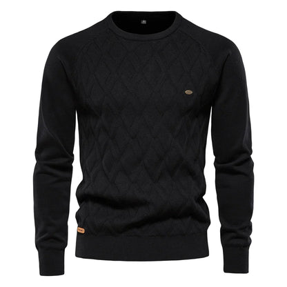 Michelle Moore | Men's Check-Pattern Sweater