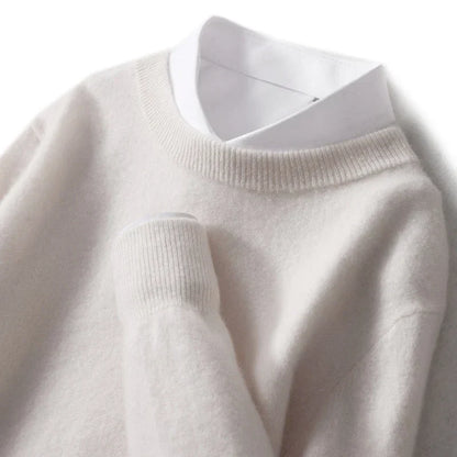 Lucy | Merino Wool Crew Neck Sweater