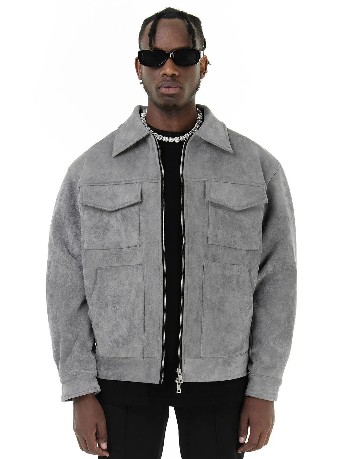 Michelle Moore | Oversized Suede Jacket