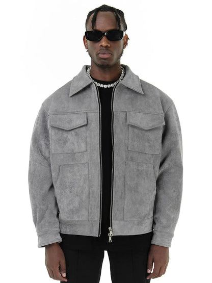 Michelle Moore | Oversized Suede Jacket