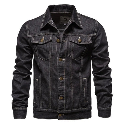 Michelle Moore | Denim Biker Jacket