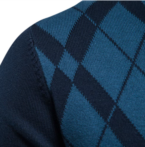 Michelle Moore | Men's Half-Zip Sweater