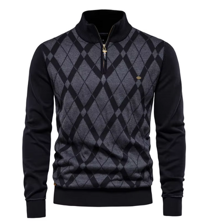 Michelle Moore | Men's Half-Zip Sweater