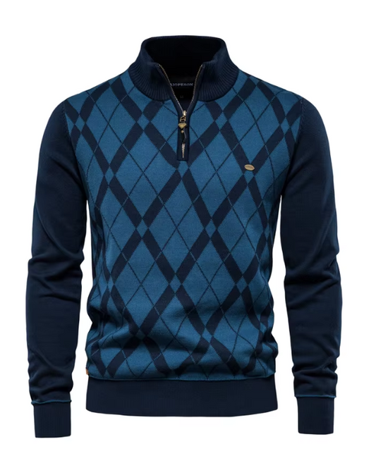 Michelle Moore | Men's Half-Zip Sweater