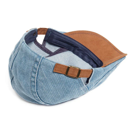 Michelle Moore | Premium Denim Flat Cap