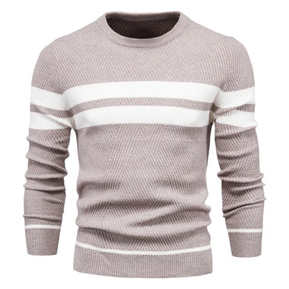 Michelle Moore | Men's Striped Sweater