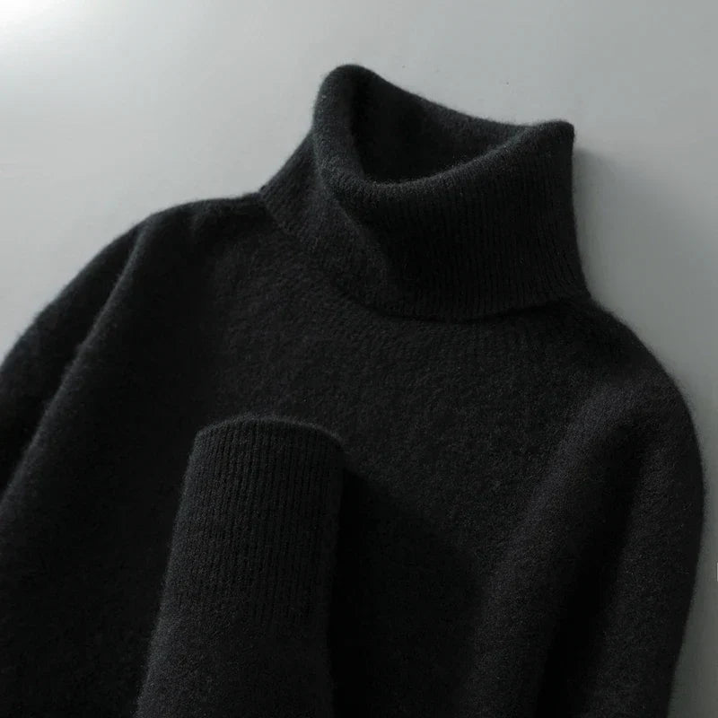 Olivia | Merino Wool Turtleneck Sweater