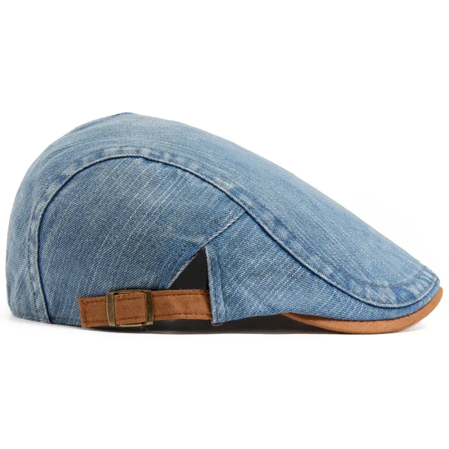 Michelle Moore | Premium Denim Flat Cap