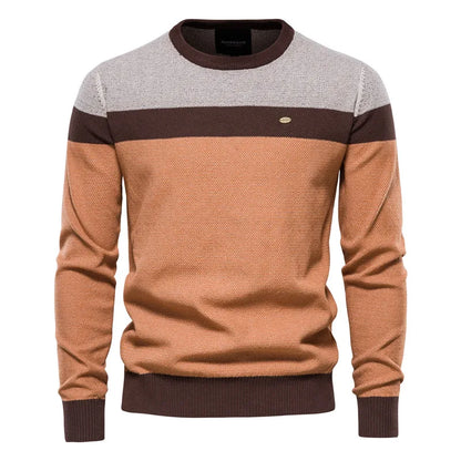 Michelle Moore | Refined Men's Cotton Sweater