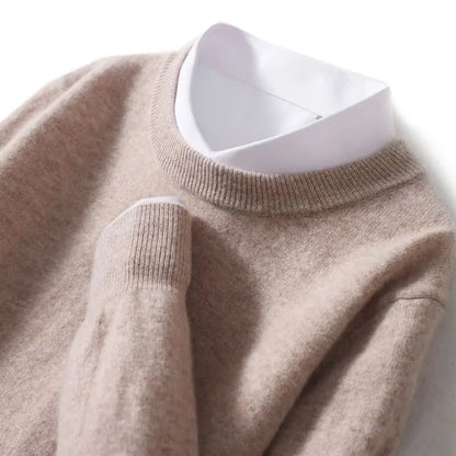 Lucy | Merino Wool Crew Neck Sweater