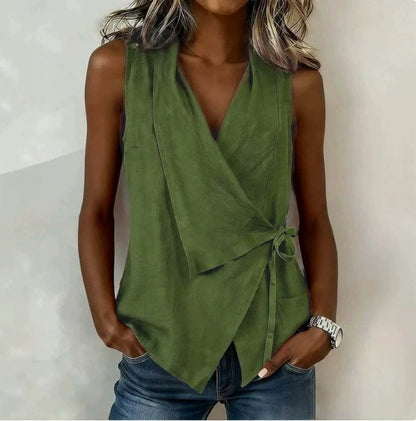 Loretta | Sleeveless Blouse
