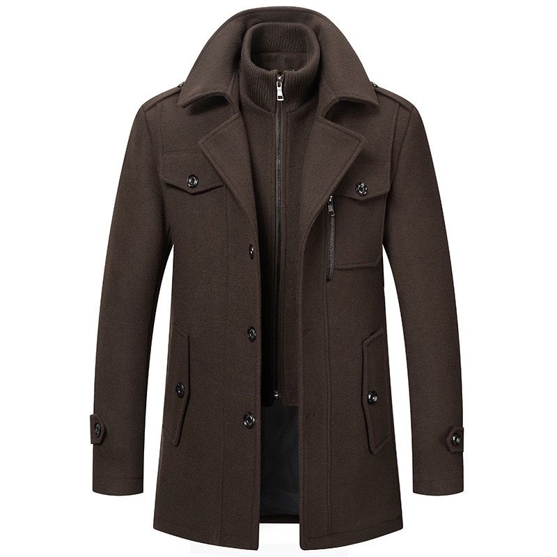 Michelle Moore | Classic Straight-Cut Winter Coat