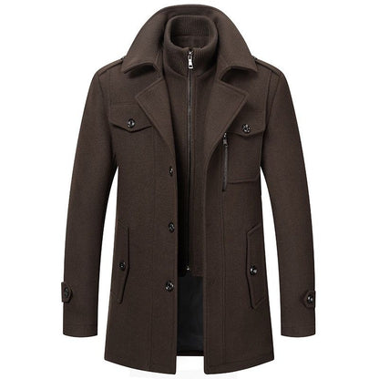 Michelle Moore | Classic Straight-Cut Winter Coat