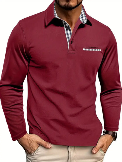 Michelle Moore | Long-Sleeve Polo Shirt