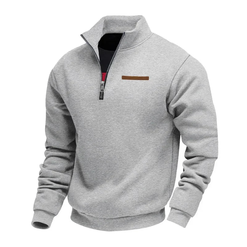 Michelle Moore | Men's Casual Fleece Sweater