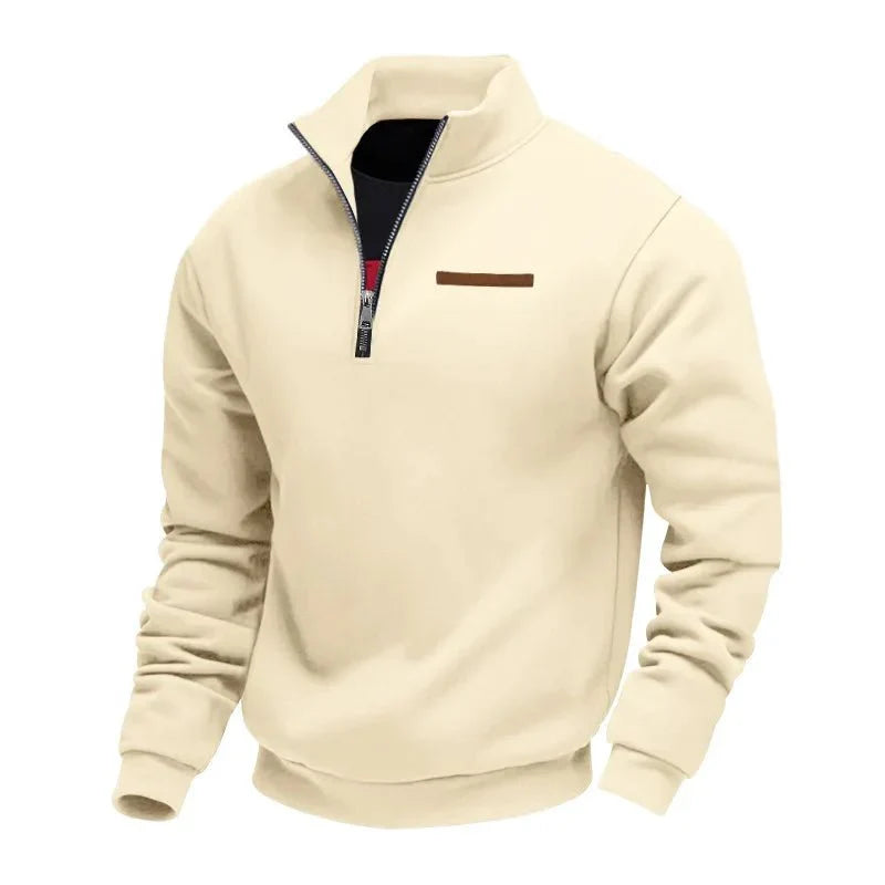 Michelle Moore | Men's Casual Fleece Sweater