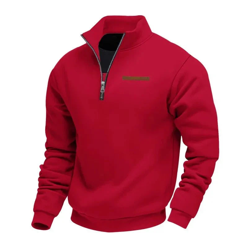 Michelle Moore | Men's Casual Fleece Sweater