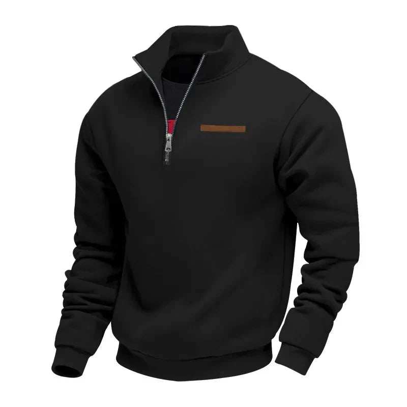 Michelle Moore | Men's Casual Fleece Sweater