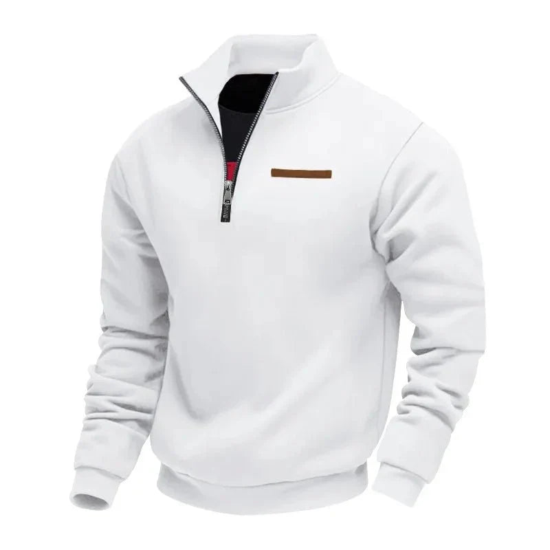 Michelle Moore | Men's Casual Fleece Sweater