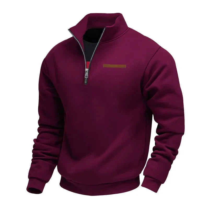 Michelle Moore | Men's Casual Fleece Sweater